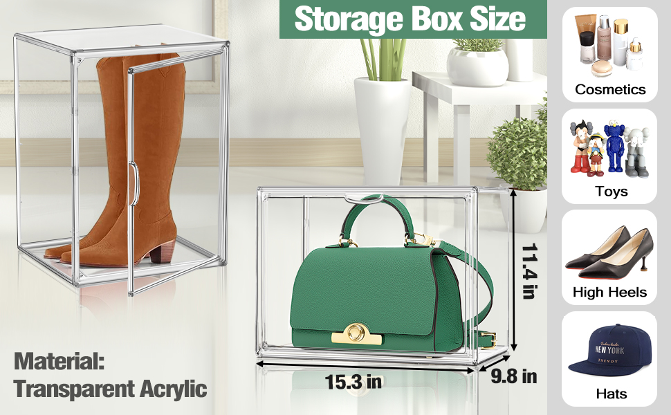 shoe boxes