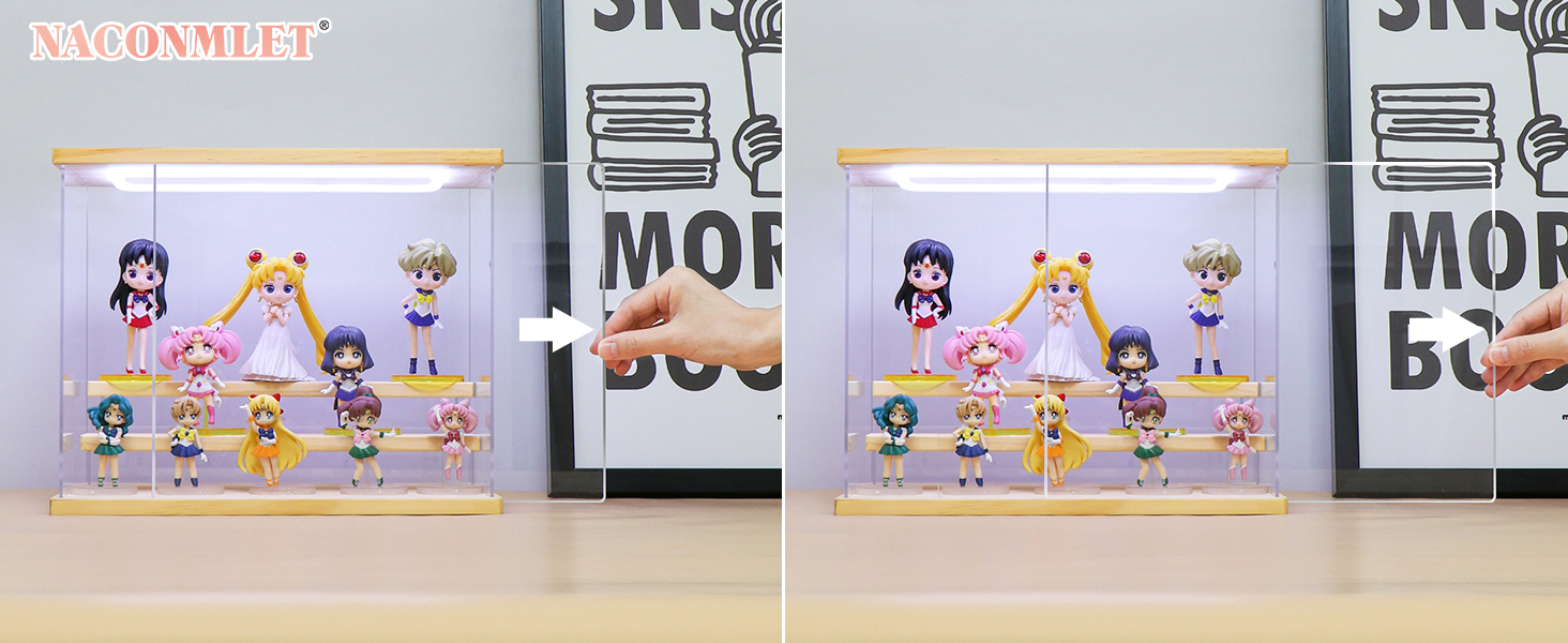 wood case door