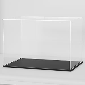 display case long cases acrylic 