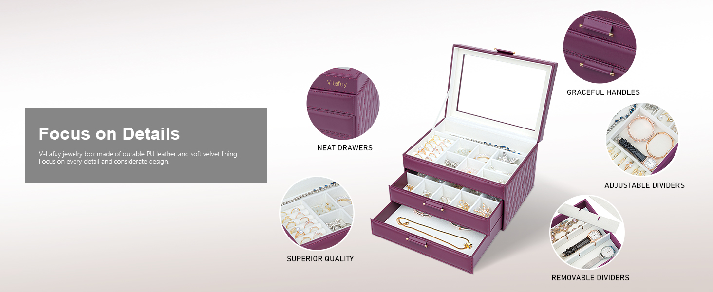 jewelry box jewerly organizing jewelry storage jewelry case ring organizer