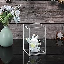 Rectangular Clear Acrylic Dustproof Show Box