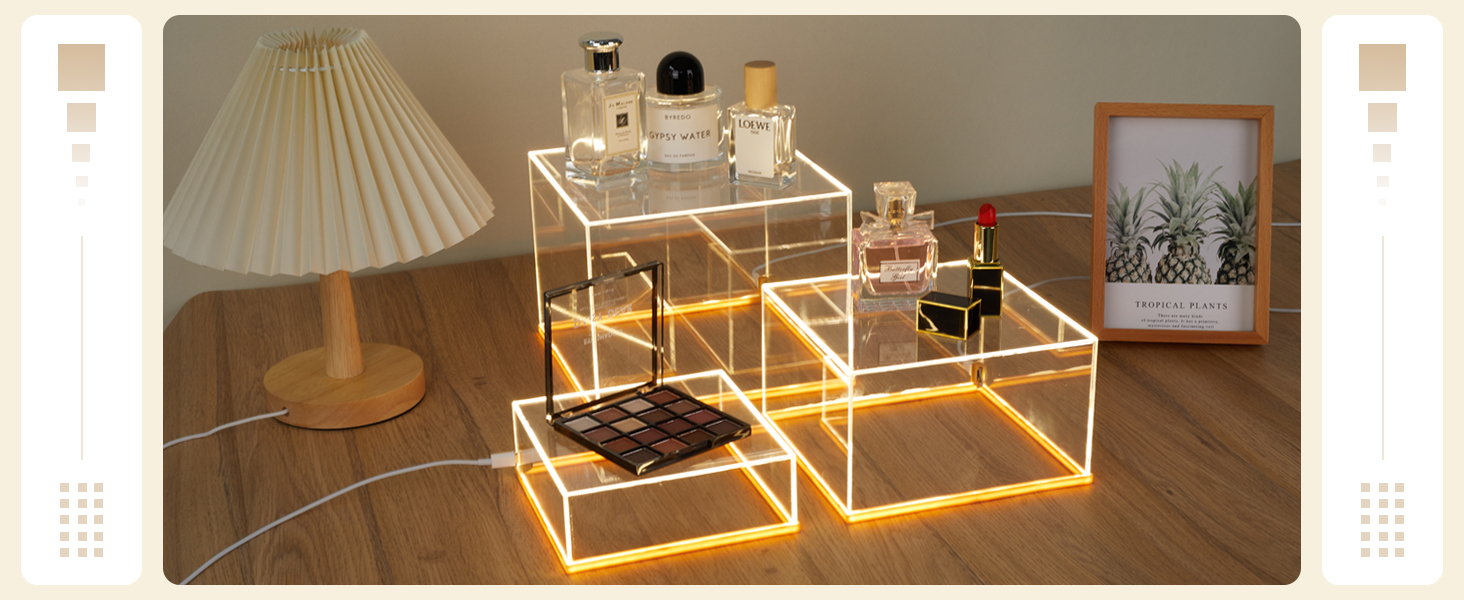 Acrylic Display Risers