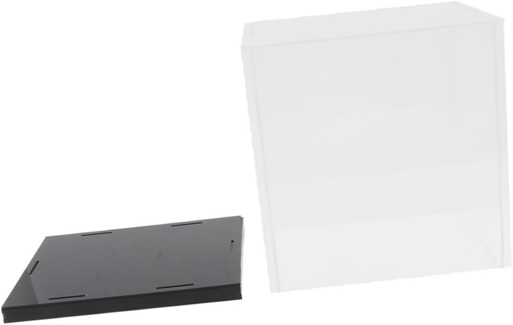 YARNOW Clear Acrylic Display Case for Models and Versatile Showcase Organizer for Home Office Shop Prevents Dust for DIY Micro Landscapes and Art Display