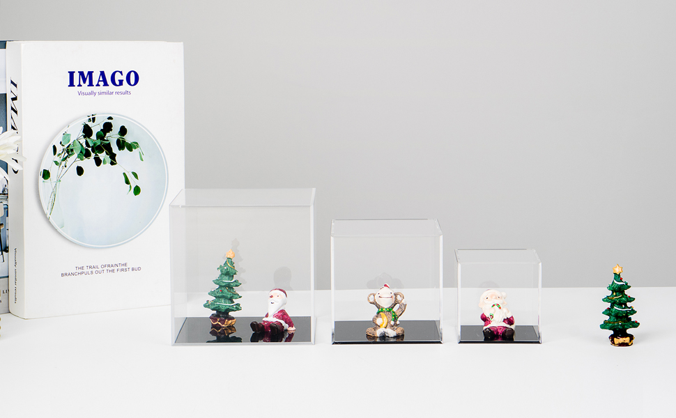 Kcgani Clear Acrylic Storage & Organizing & Display Box