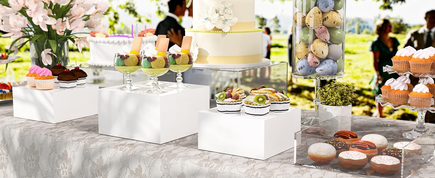 Acrylic Buffet  Risers