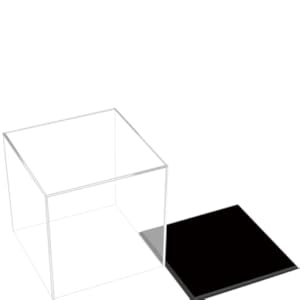 Acrylic Display Case with Black Base 