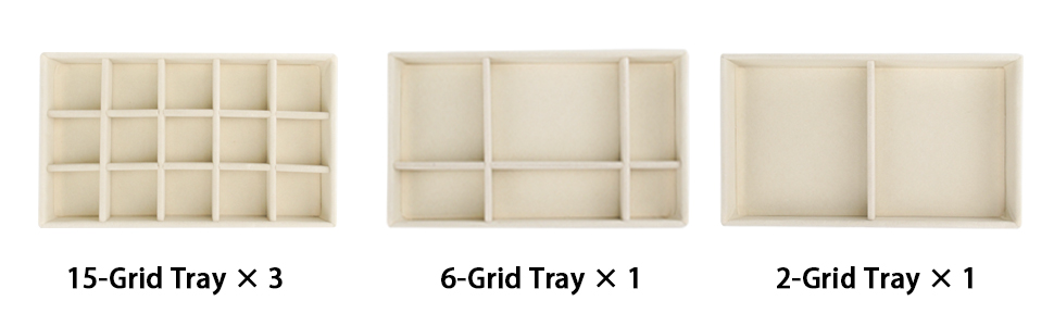 jewelry box removabel dividers