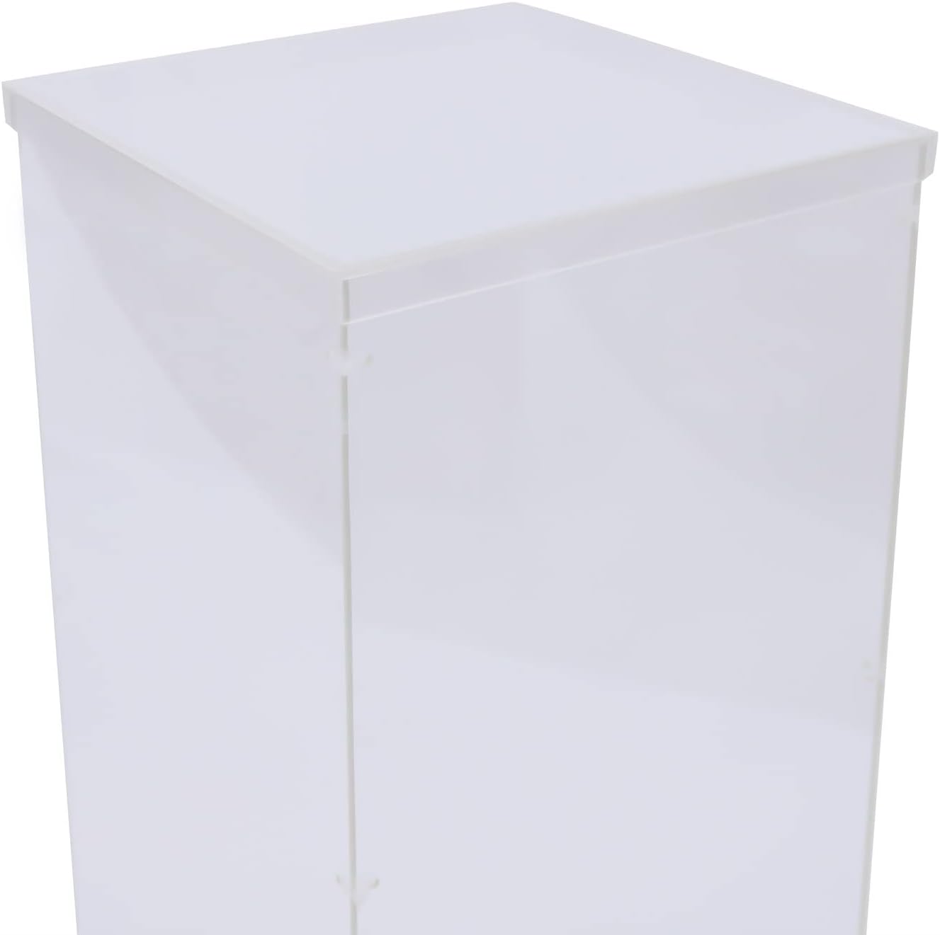 Private Label 5 Pcs Clear Acrylic Pedestal Display Stands, Rectangular Acrylic Vases for Wedding, Parties & Home Decor OEM Wholesale Manufacturer