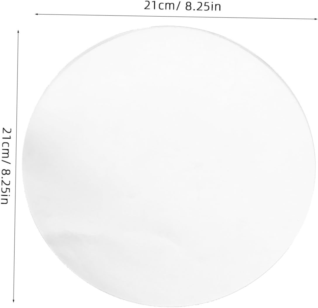 Wholesale OEM ODM Transparent Acrylic Round Disc Cake Storage Tray Thick for DIY Baking and Displaying Pastries Lightweight and Easy to Clean Factory & Supplier