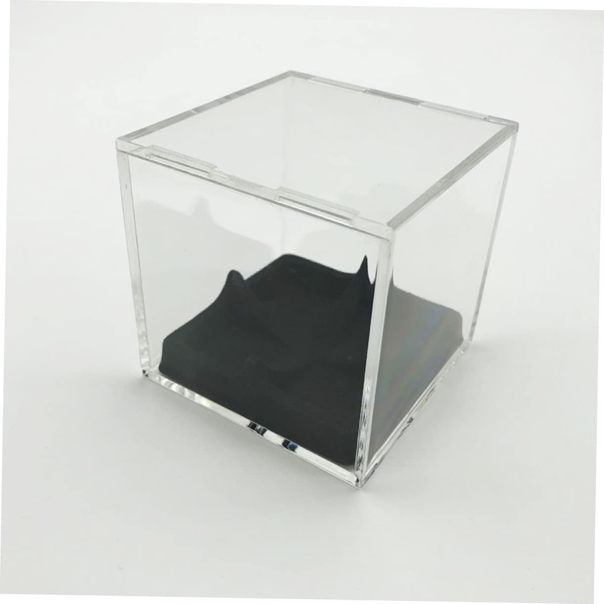 ODM 2Pcs Baseball Display Case Acrylic Durable Baseball Storage Box for Home and Shop UV Protected Baseball Holder for Memorabilia and Collectibles Custom Logo Service