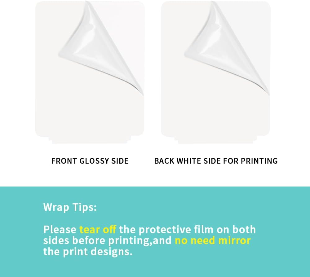 Private Label PYD Life 4 Pack Sublimation LED Acrylic Photo Frames Night Lights Blanks 6" x 8" with Warm Color Light,with Wood Stand for Heat Press Machine Printing Ecommerce Ready Product