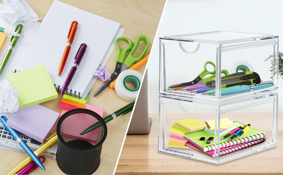 acrylic storage organizer