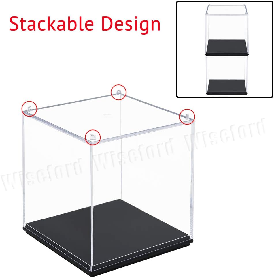 Wholesale OEM ODM Small Display Case (2.6 x 2.6 x 2.5 inch) Acrylic Clear Box for Mini Figure Factory & Supplier