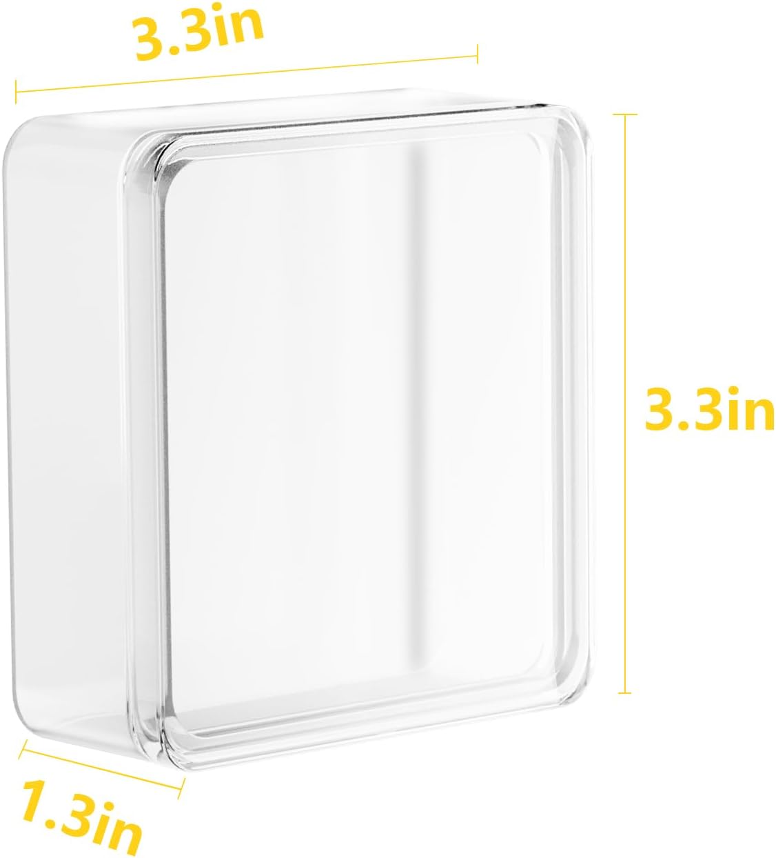 ODM Hockey Puck Display Cases, Acrylic Cube Square Hockey Puck Display Cases - Fits Official Size Hockey Puck (12 PCS) Custom Logo Service