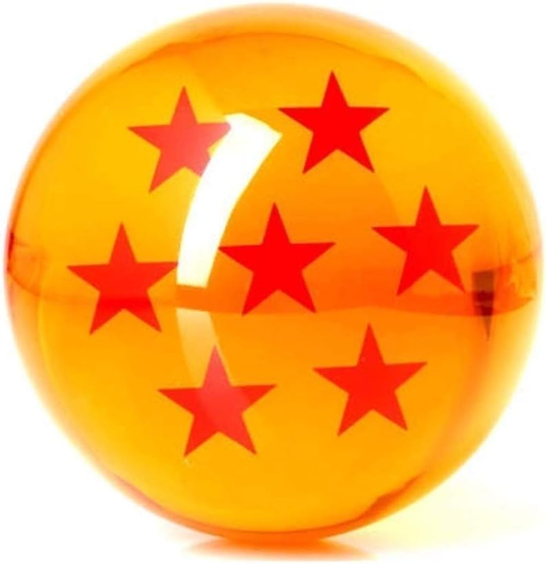 ODM 7pcs 42mm Crystal Acrylic Resin Glass Ball with Gift Box Dragon Transparent Play Balls Custom Mold Development