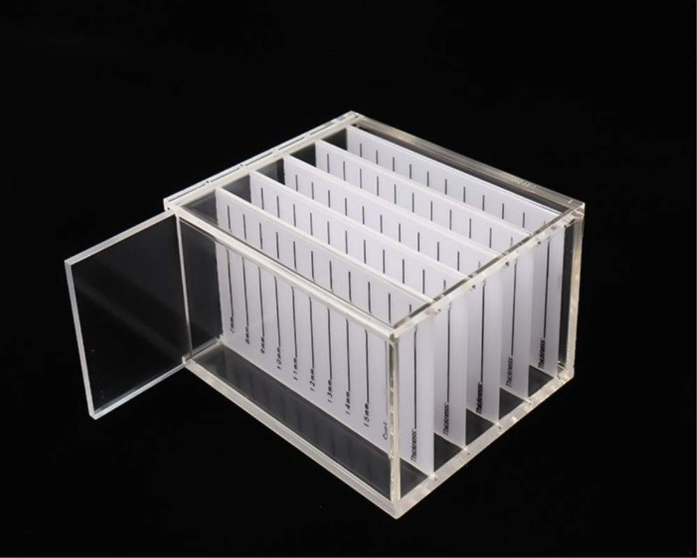Private Label Acrylic 5 Layers clear Eyelash Storage Box, Makeup Display Container, Eyelashes Holder Case Grafting, Eyelash Transparent Box Extension Tool Custom Logo Service