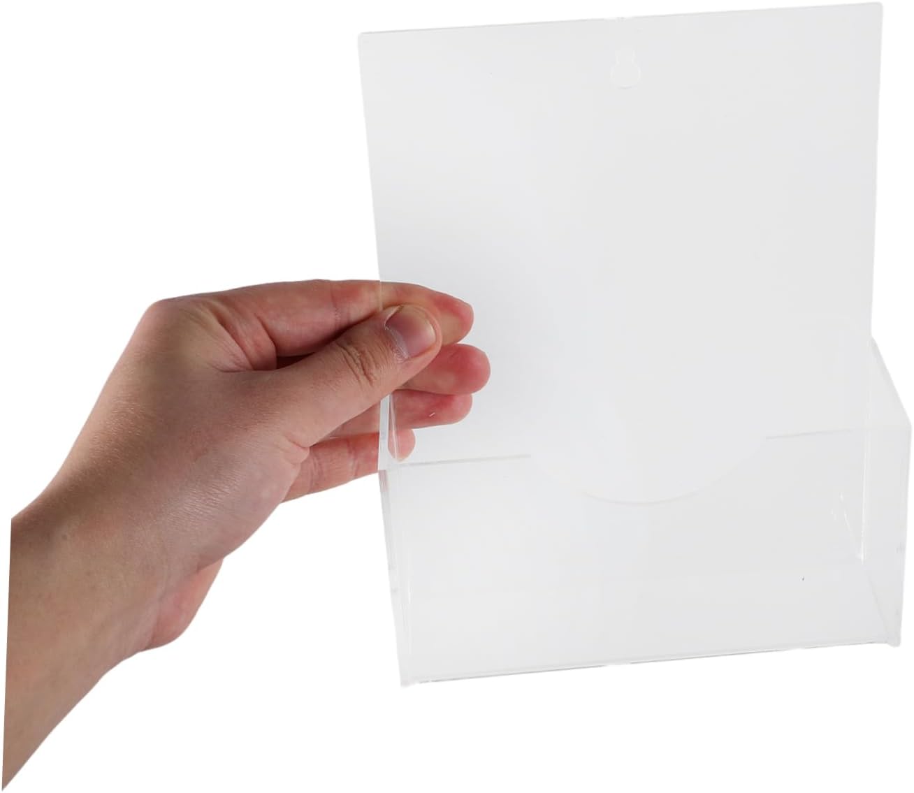 Wholesale Acrylic Brochure Holder Clear Document Display Stand for Magazines Flyers and Pamphlets Lightweight and Modern Organizer for Home Office and Retail Use China Factory Bulk Supply