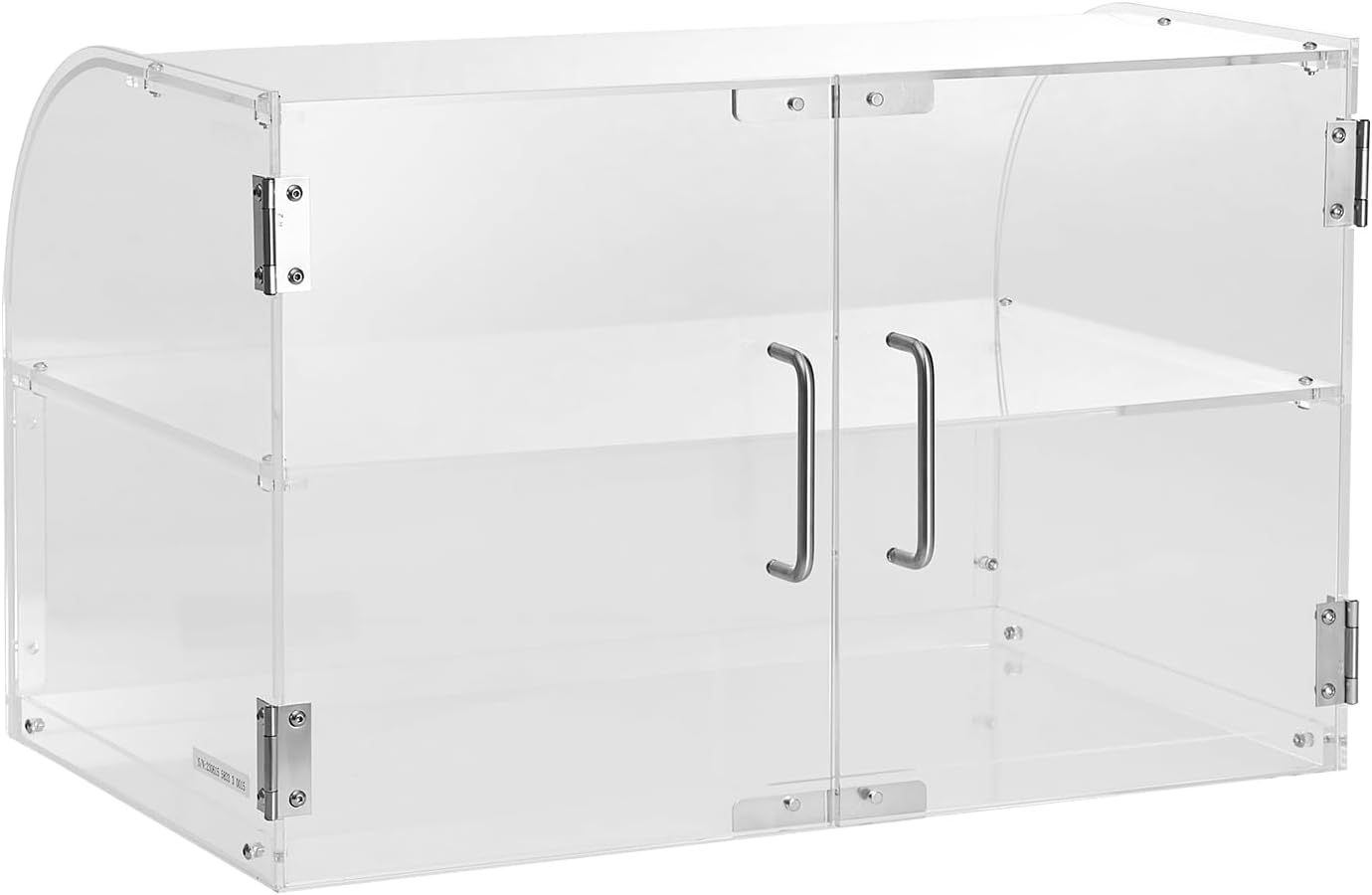 Wholesale OEM ODM VEVOR Pastry Display Case, 2-Tier Commercial Countertop Bakery Display Case, Acrylic Display Box with Rear Door Access & Removable Shelves, Keep Fresh for Donut Bagels Cake Cookie, 22"x14"x14" Factory & Supplier