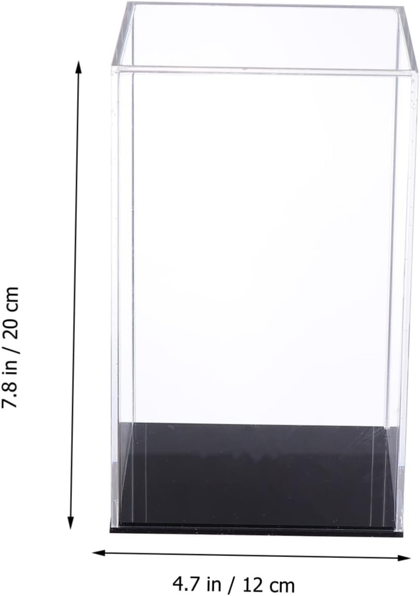 Wholesale OEM ODM 1pc Transparent Acrylic Display Case for Collectibles Vertical Model Storage Box Sturdy Design for DIY Micro Landscapes Art Display Factory & Supplier