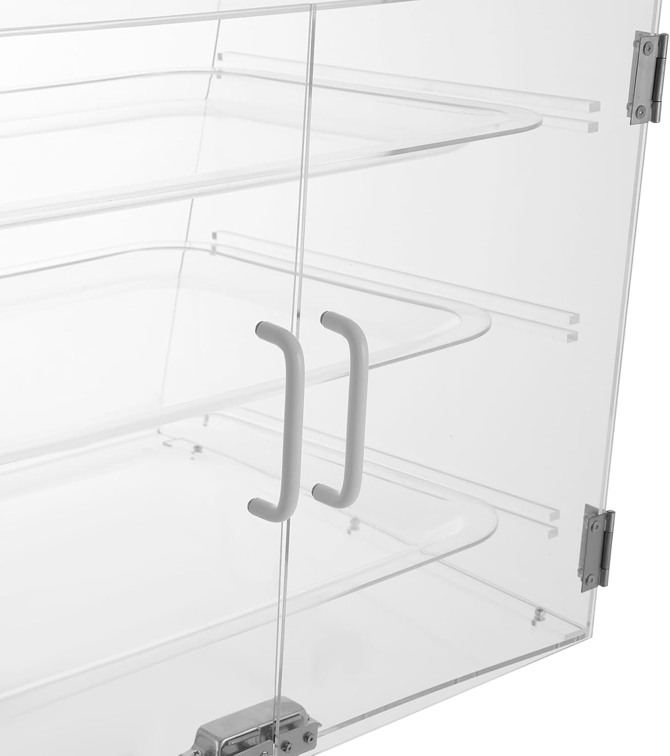 Wholesale OEM ODM 3-Tier Bakery Storage Box Bread Storage Container Baked Goods Display Removable Bread Box with Magnetic Door Acrylic Bakery Display Case Pastry Box for Commercial Home Retail Use Factory & Supplier