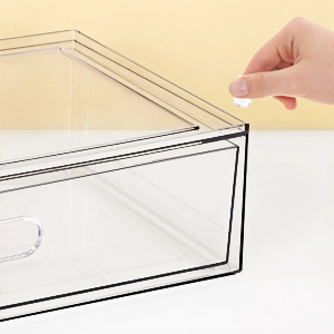 acrylic drawers stackable