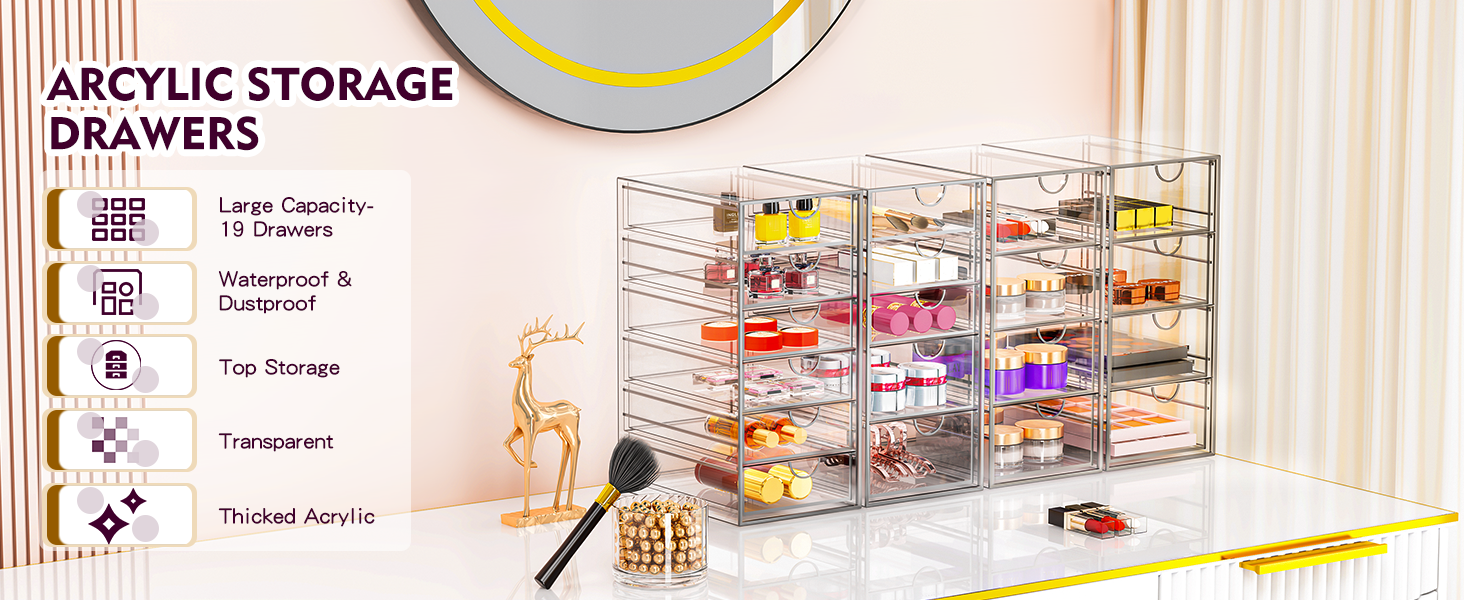 makeup organizer