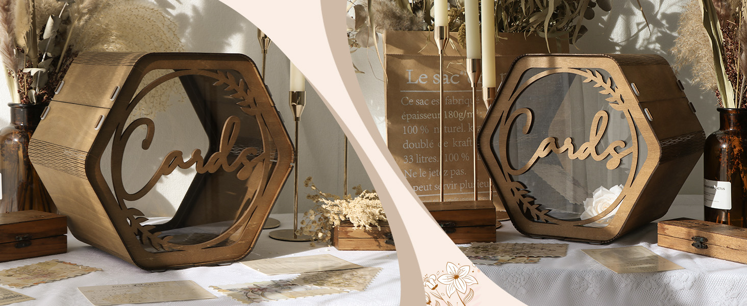 card box for wedding
