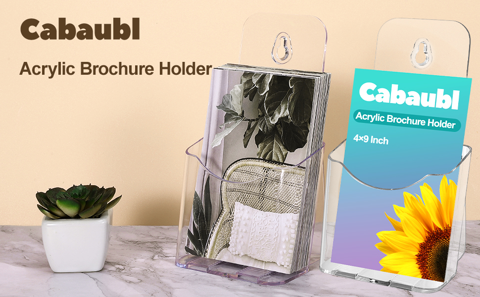 Acrylic Brochure Holder