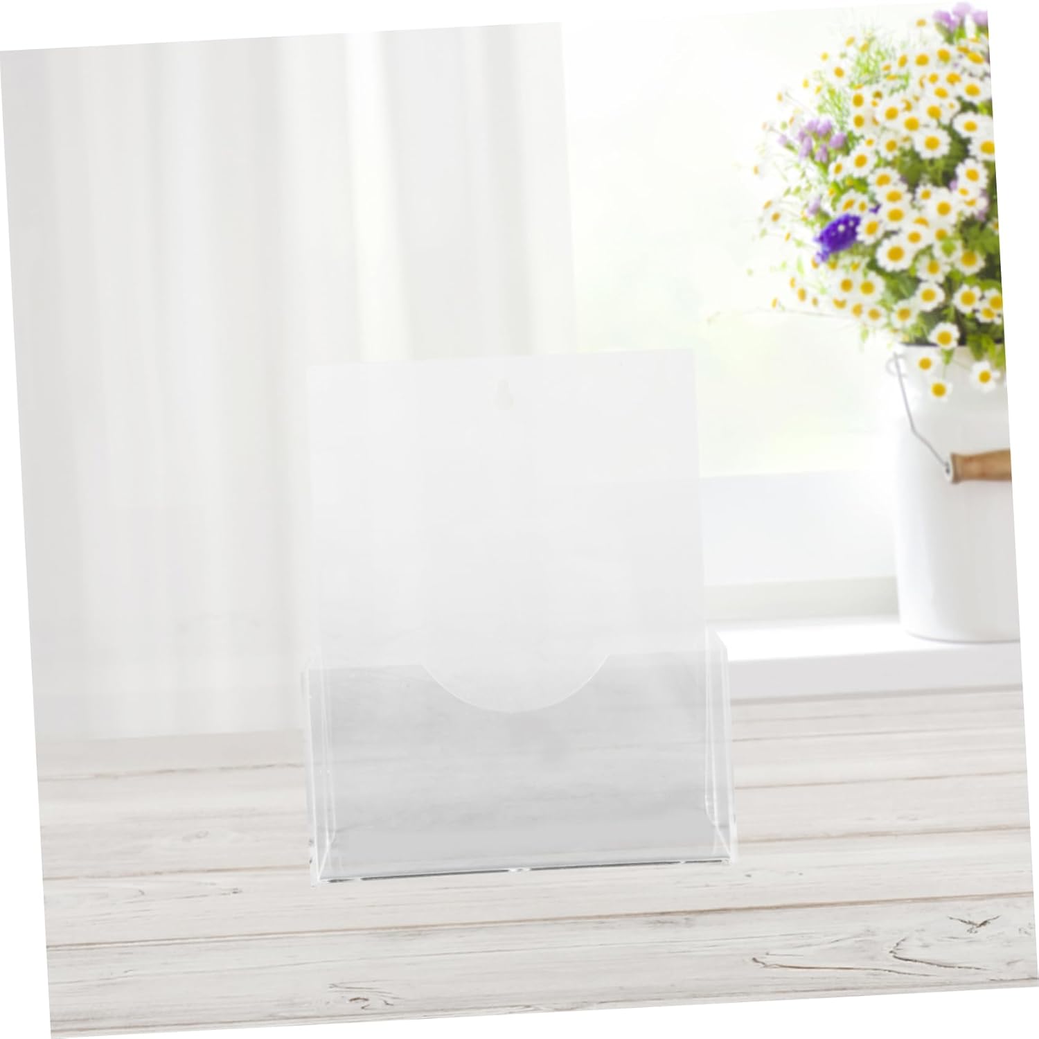 Wholesale Acrylic Brochure Holder Clear Document Display Stand for Magazines Flyers and Pamphlets Lightweight and Modern Organizer for Home Office and Retail Use China Factory Bulk Supply