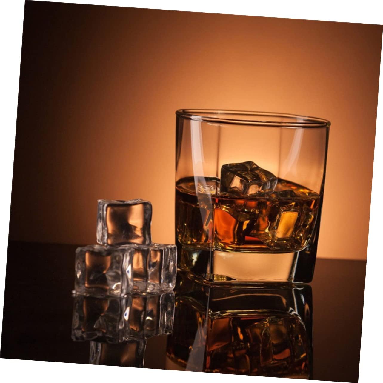 ODM ABOOFAN 50Pcs Clear Acrylic Ice Cubes Realistic Fake Ice Cubes for Photography Props Vase Fillers Kitchen Decor Party Wedding Decorations Custom Logo Service