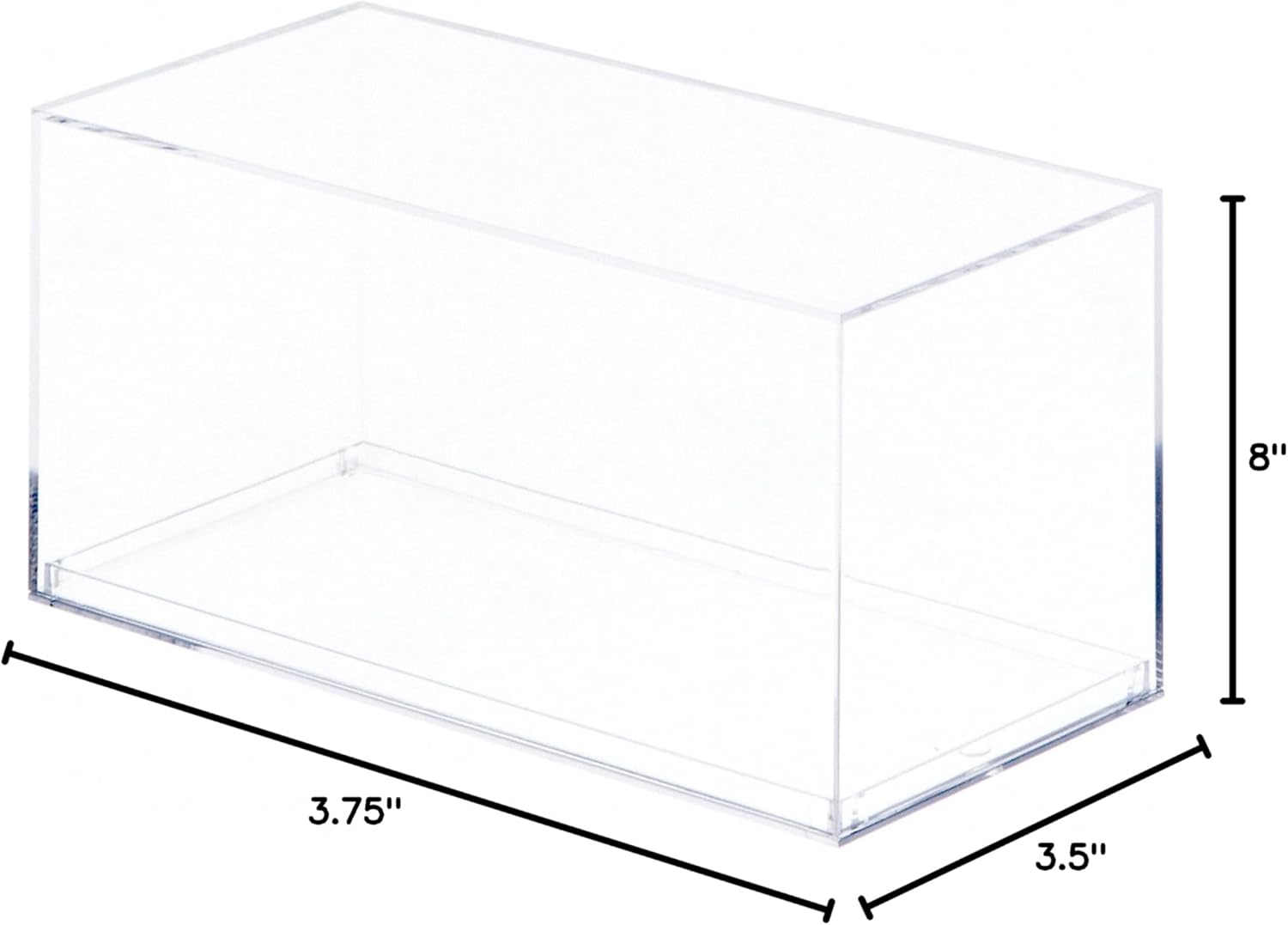 Wholesale OEM ODM Pioneer Plastics 083C Clear Plastic Display Case for 1:32 Scale Cars, 8" W x 3.75" D x 3.5" H (Mailer Box) Factory & Supplier