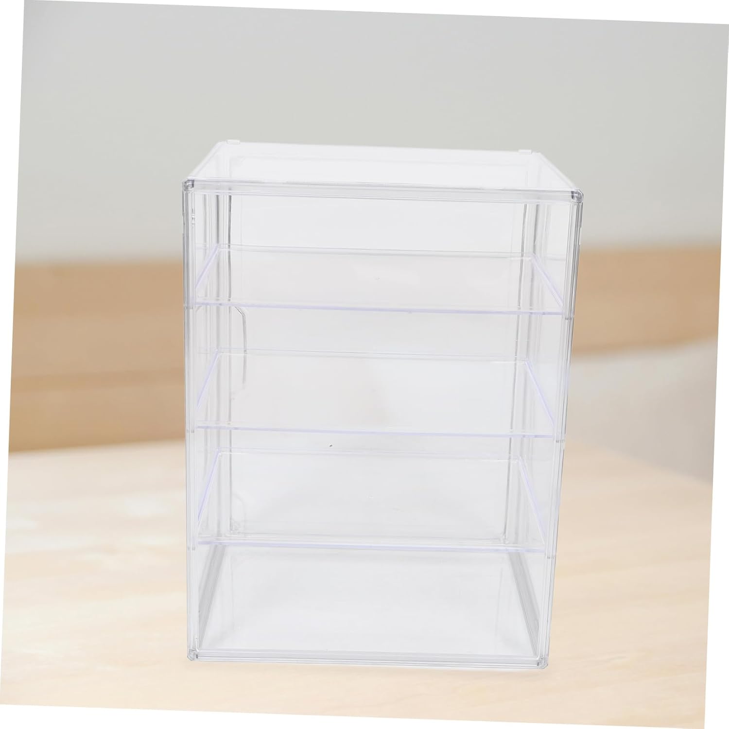 Wholesale OEM ODM Mikinona Bread Display Cabinet Pastry Display Case with Lid Storage Box for Cookies Counter Top Bakery Case Magnetic Door Design Factory & Supplier