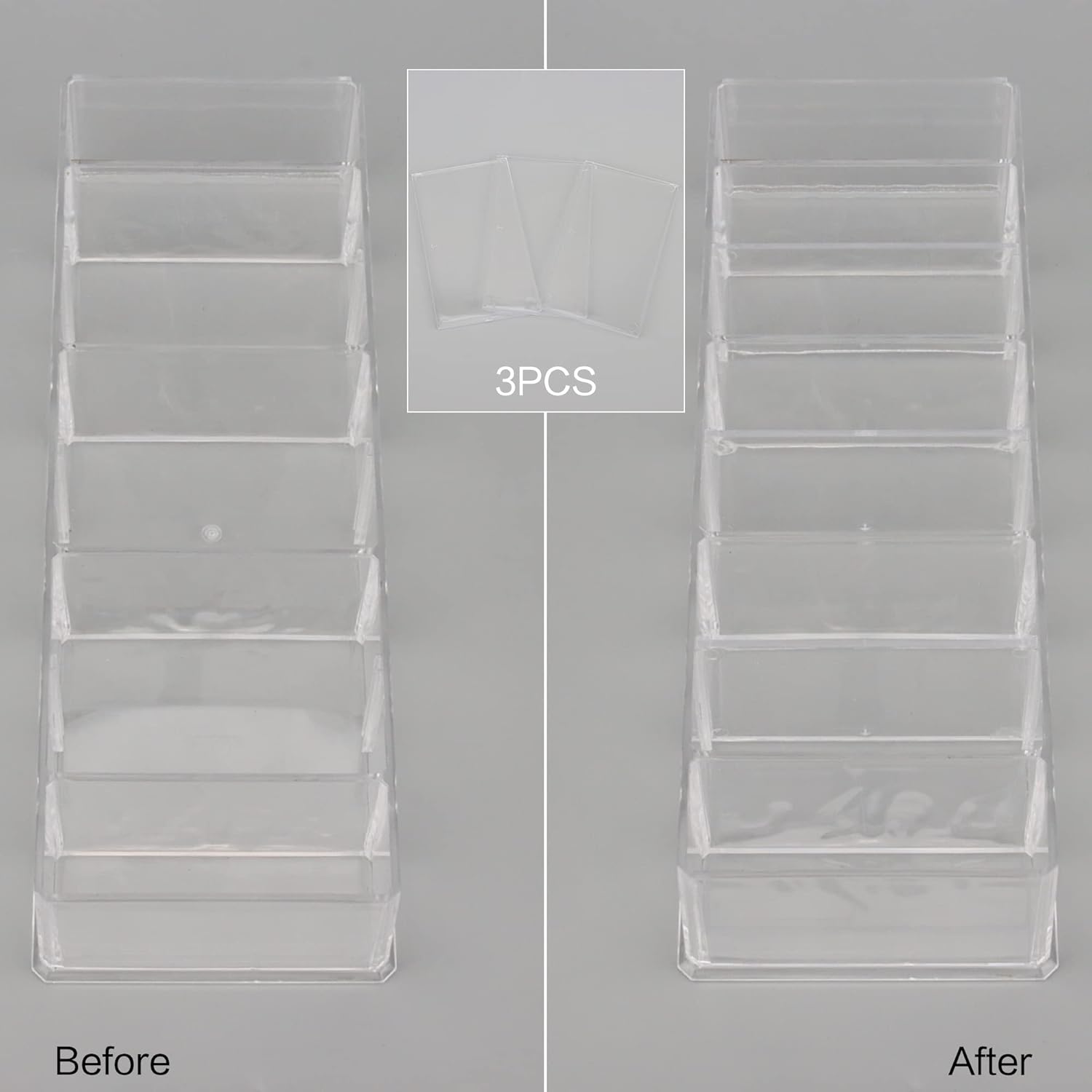 Direct Manufacturer DesignSter Acrylic Jewelry Box with Jewelry organizer Bag Anti-Oxidation for Rings, Necklace, Bracelets, Stud, and Earrings Storage Low MOQ