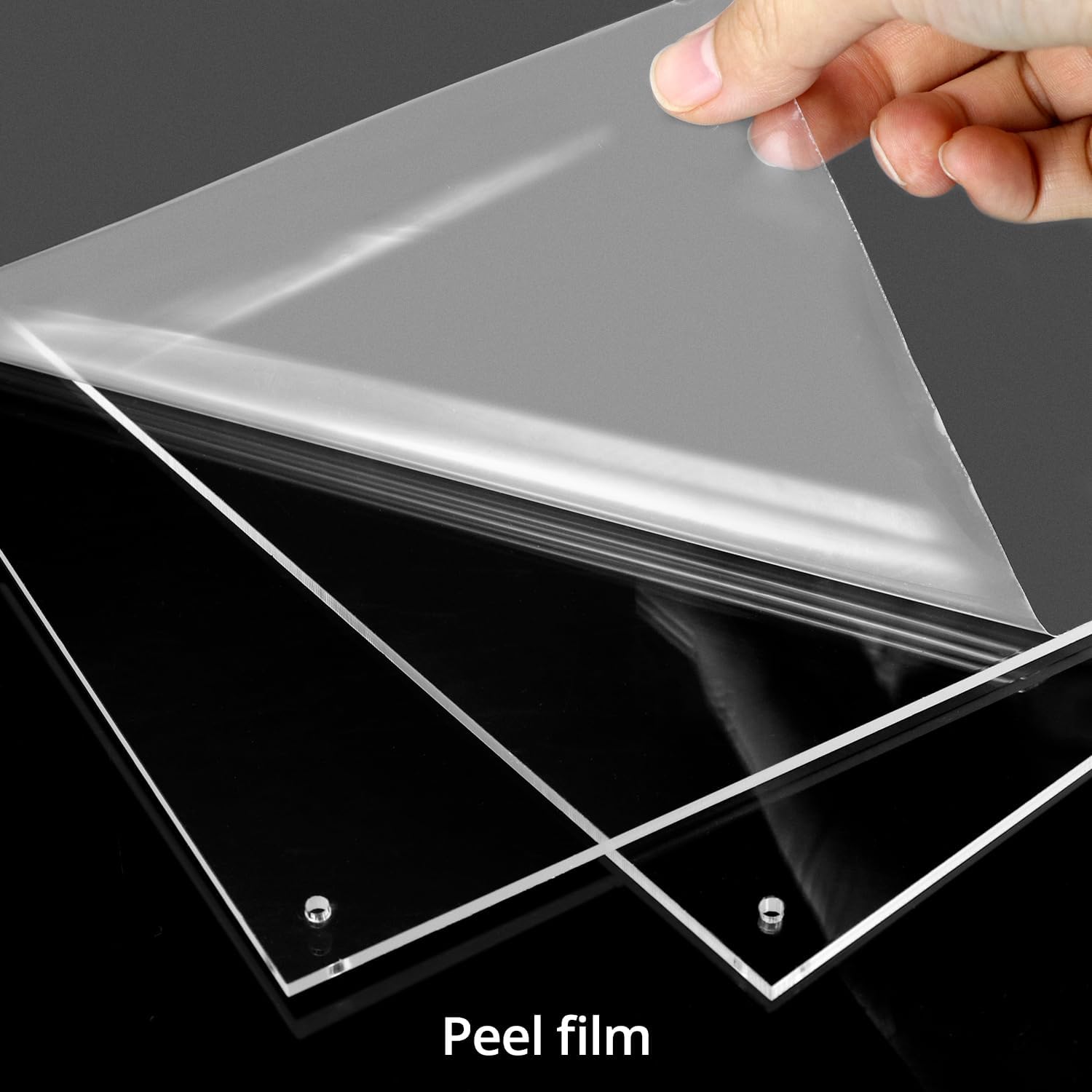 Wholesale OEM ODM QWORK Acrylic Shadow Box Display Case - 11x14 inches Clear Assemble Display Frame for Tabletop or Wall Mount - Perfect for DIY Crafts, Memorabilia, and Keepsakes Factory & Supplier