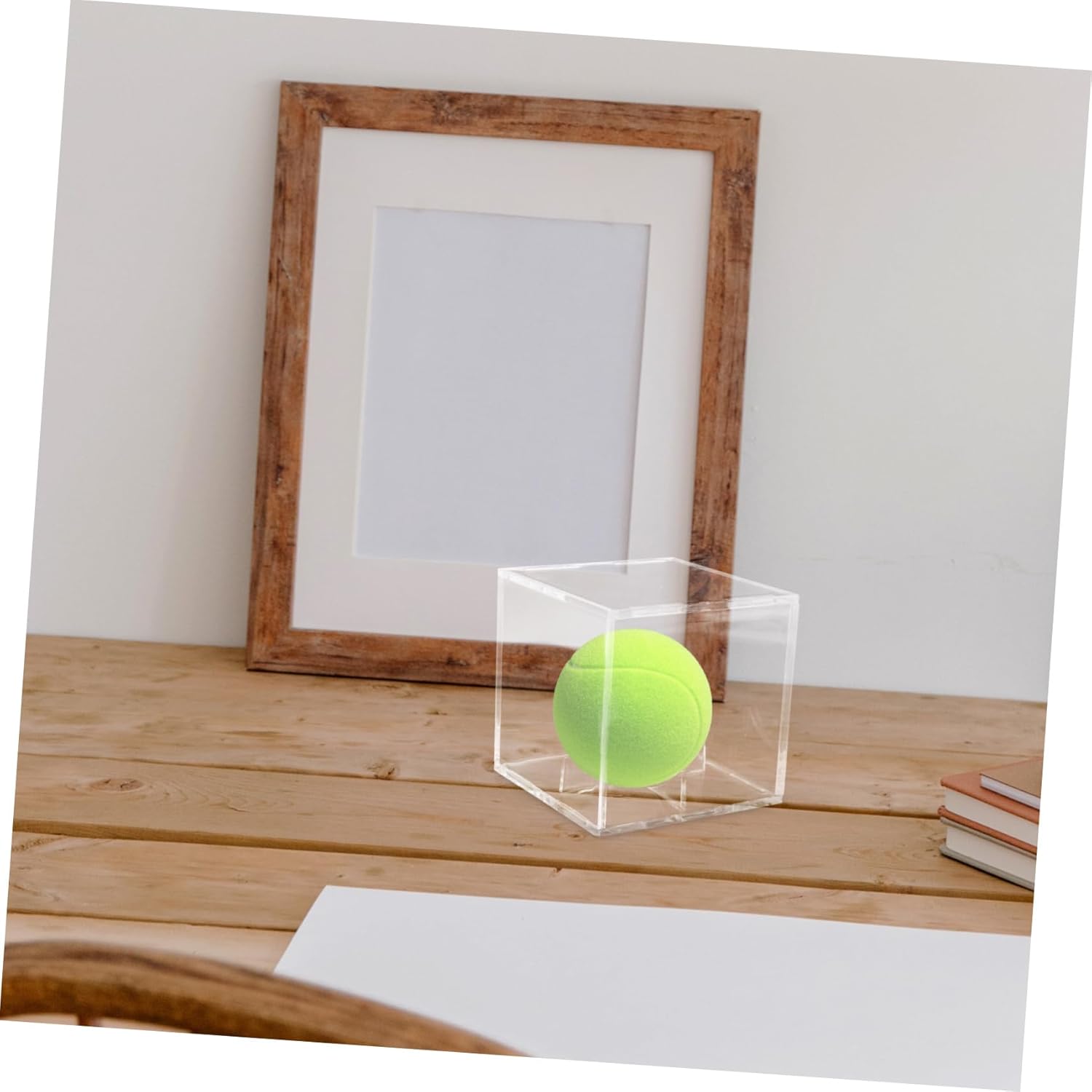ODM Acrylic Display Case for Baseballs Clear Cube Holder with Compact Design for Organizing and Showcasing Sports Memorabilia Multi Purpose Use for Tennis Softball and More Custom Logo Service