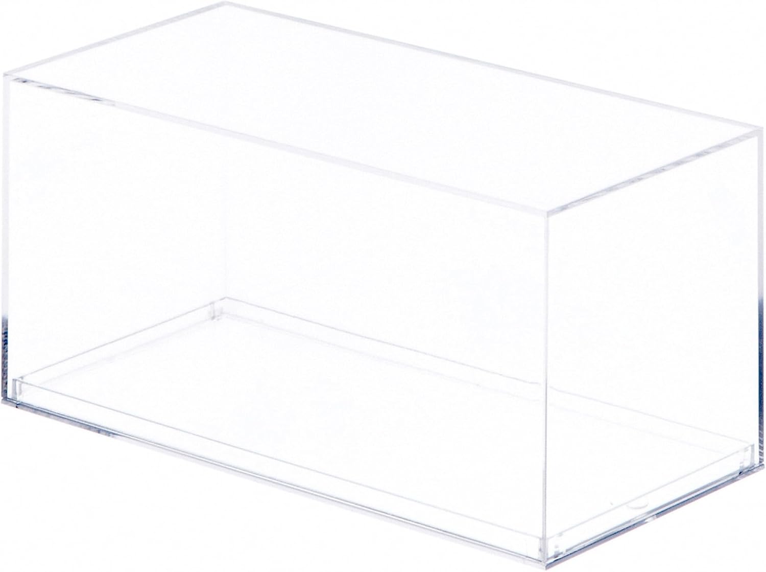 Pioneer Plastics 083C Clear Plastic Display Case for 1:32 Scale Cars, 8" W x 3.75" D x 3.5" H (Mailer Box)