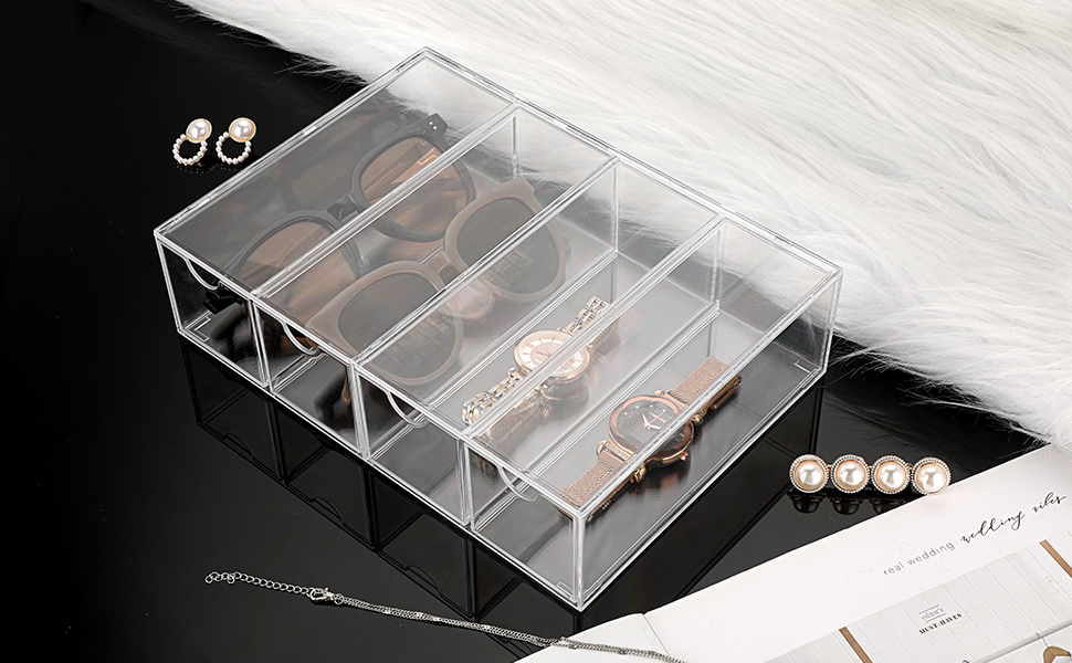 acrylic sunglasses organizer glasses case multiple pairs sunglass organizer eyeglass organizer box