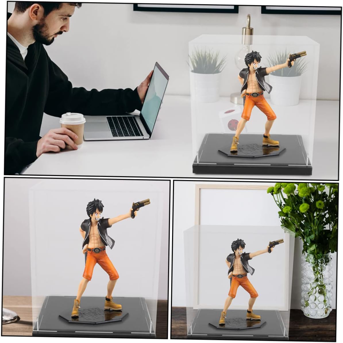 Wholesale OEM ODM YARNOW Clear Acrylic Display Case for Models and Versatile Showcase Organizer for Home Office Shop Prevents Dust for DIY Micro Landscapes and Art Display Factory & Supplier