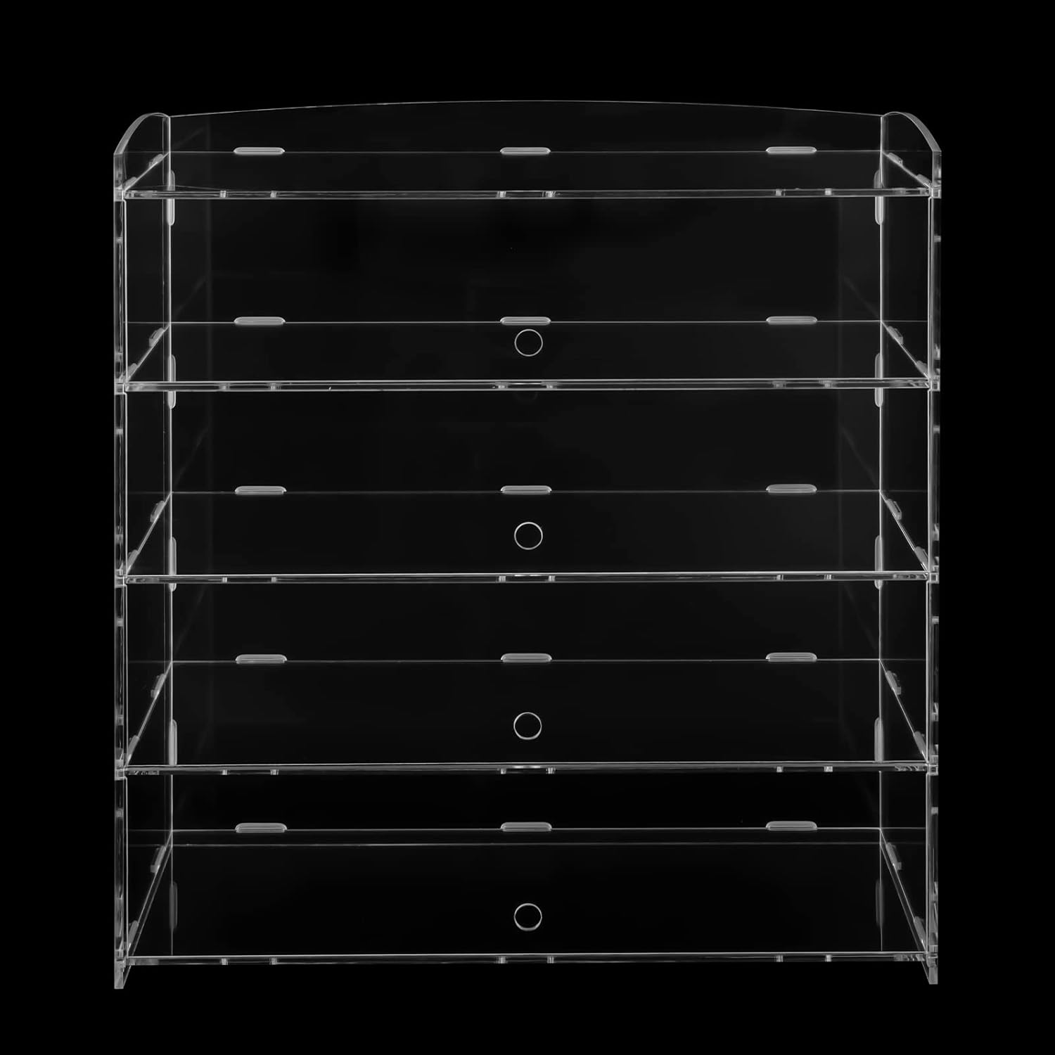 Wholesale OEM ODM Undercat Acrylic Display Case Retail Display Counter Cases Acrylic Bakery Pastry Display Shelf Donut Cookie Display Cabinet Case Factory & Supplier