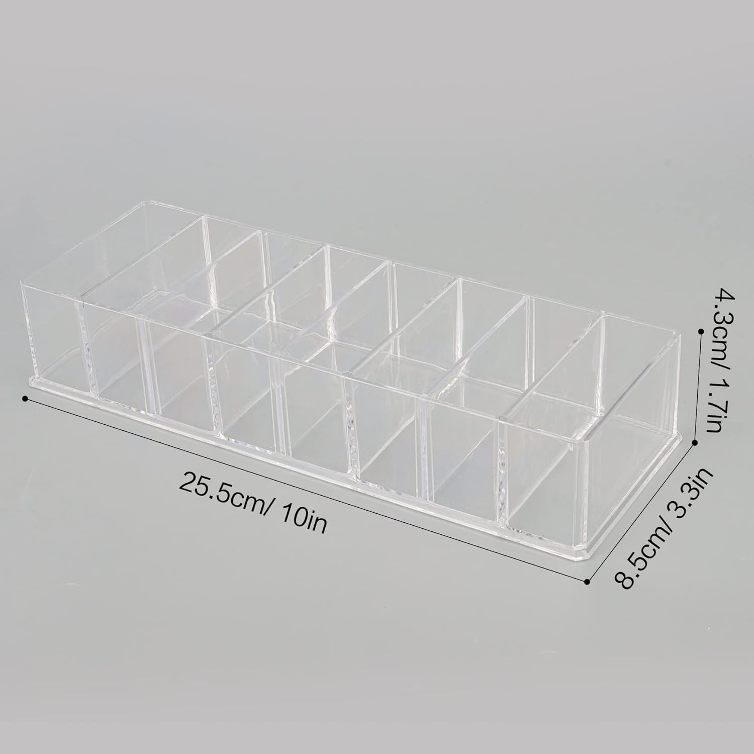 Direct Manufacturer DesignSter Acrylic Jewelry Box with Jewelry organizer Bag Anti-Oxidation for Rings, Necklace, Bracelets, Stud, and Earrings Storage Low MOQ
