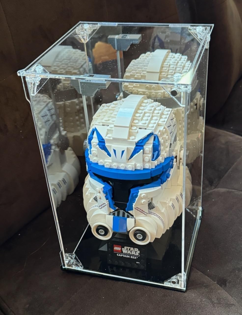 Wholesale OEM ODM Acrylic Display Case Clear Action Figure Display Case with Mirrored Back, Dustproof Protection Display Box Alternative Glass Case for Collectibles Figures Models Doll Toys (6x6x10 inch; 15x15x25 cm) Factory & Supplier