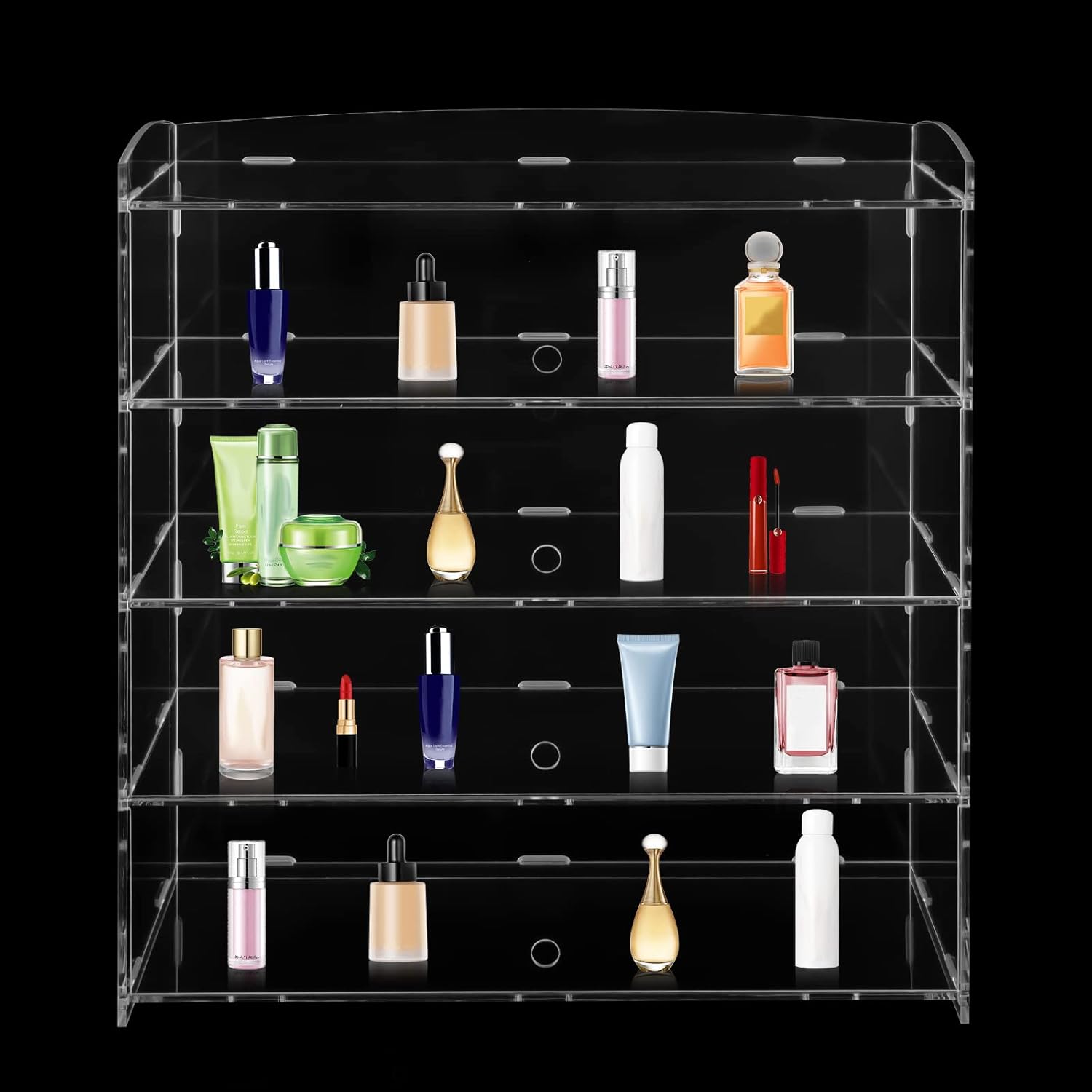 Wholesale OEM ODM Undercat Acrylic Display Case Retail Display Counter Cases Acrylic Bakery Pastry Display Shelf Donut Cookie Display Cabinet Case Factory & Supplier