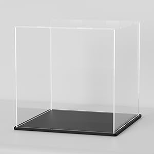rectangle cube box acrylic plastic case display 