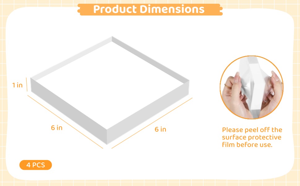 Acrylic Display Blocks