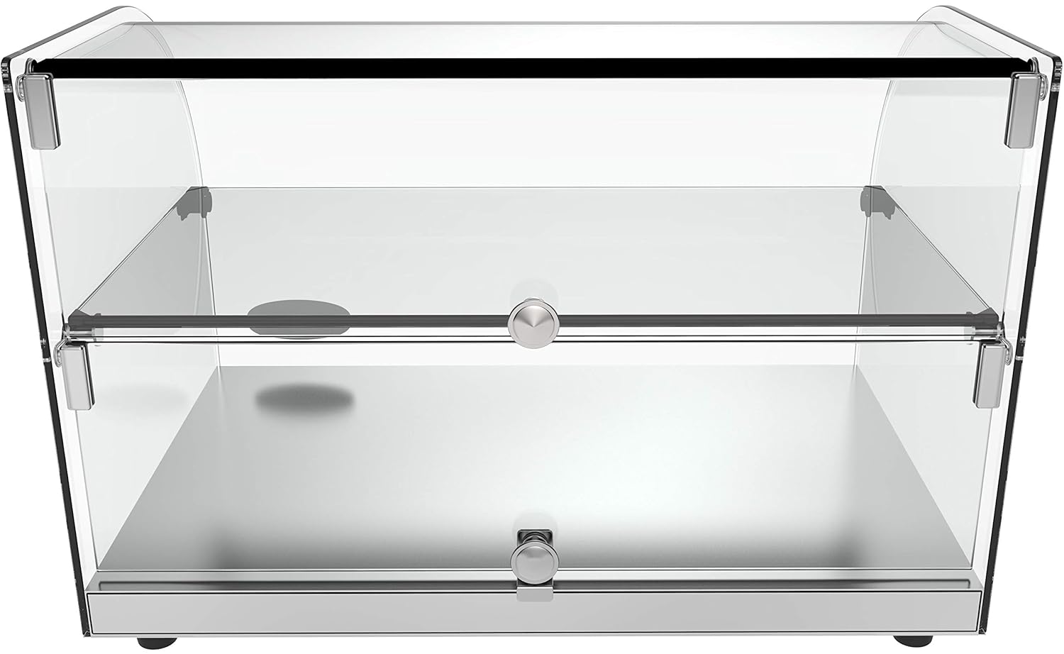 Wholesale OEM ODM KoolMore - DC-2C 22" Commercial Countertop Bakery Display Case with Front Curved Glass and Rear Door - 1.5 cu. ft. Factory & Supplier