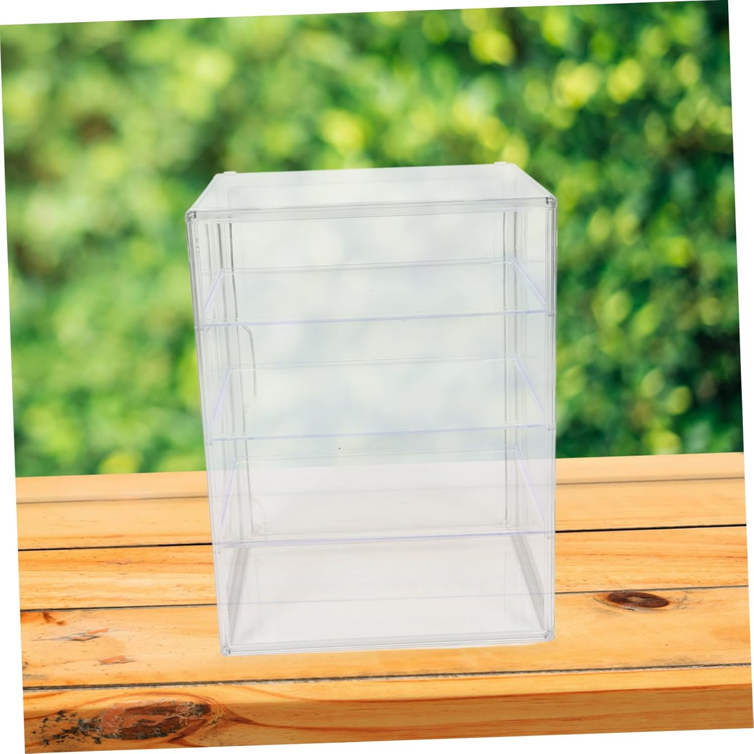 Wholesale OEM ODM Mikinona Bread Display Cabinet Pastry Display Case with Lid Storage Box for Cookies Counter Top Bakery Case Magnetic Door Design Factory & Supplier