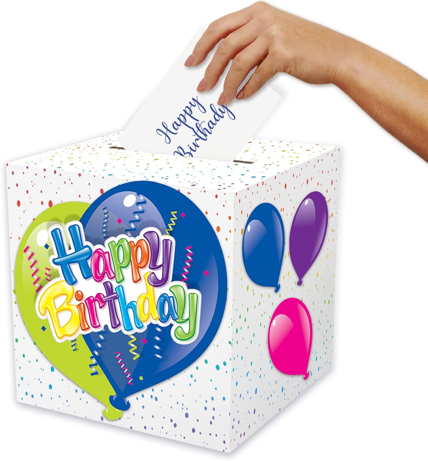 Private Label Beistle 2 Piece All-Purpose White Gift Card Boxes For Wedding Receptions, Anniversaries, Birthday Parties, And Graduations Wholesale Manufacturer