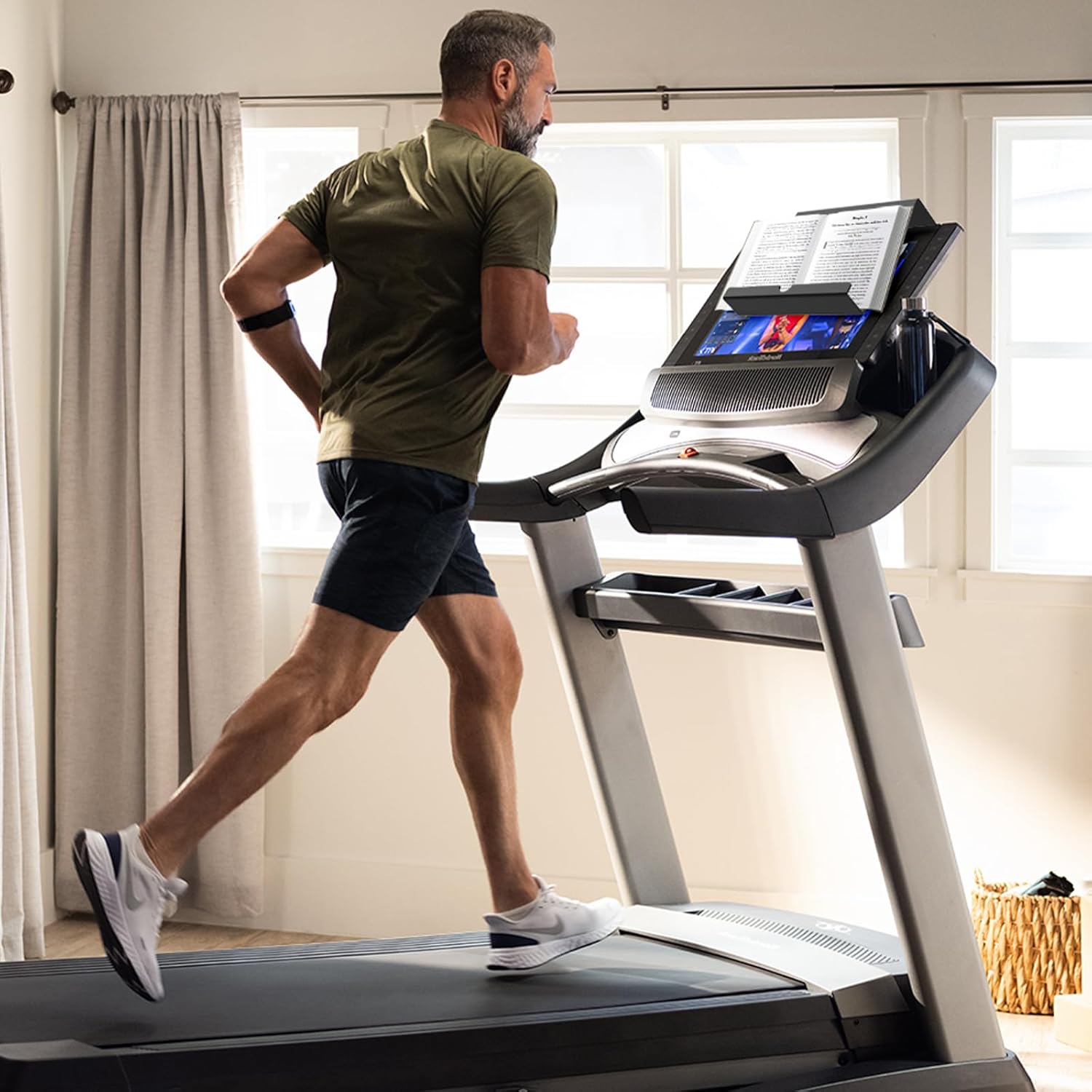 Private Label Treadmill Tablet Holder, Exercise Bike Reading Stand, Acrylic Book Holder, Clear Acrylic Stand for Tablet, Magazines and Books, Black（8.5 x 9.5 x 3.3 Inches） OEM Wholesale Manufacturer