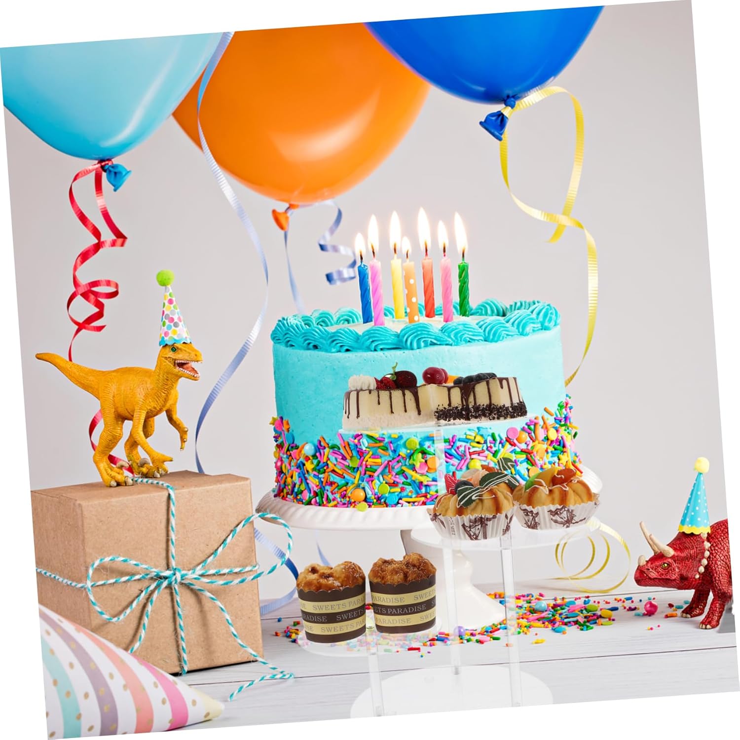 Wholesale OEM ODM 1 Set Elegant Tiered Cake Stand Clear Display Rack for Cakes Cupcakes Treats for Weddings Parties Special Occasions Enhance Your Dessert Table Decor Factory & Supplier