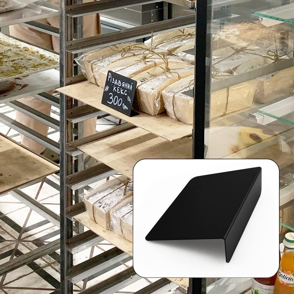 Wholesale OEM ODM 12 Pcs L-Shaped Mini Chalkboard Signs Acrylic Chalkboard Buffet Tags Small Black Food Display Stands for Message Board Signs, Weddings, Tents, Birthday Parties Factory & Supplier